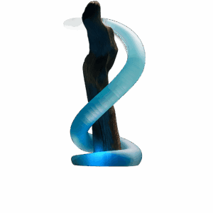 SAALACHSEE – Aquatic Light Form by Peter Wiechenthaler