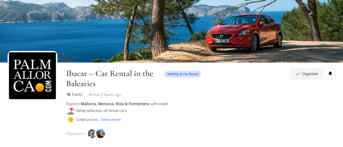 Ibacar Car Rental with Palmallorca