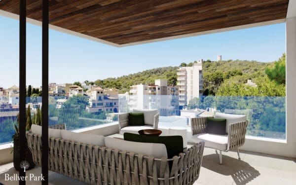 Second-Floor Designer Apartment in Palma with Balcony and Shared Pool - Image 3