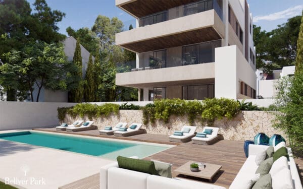 Second-Floor Designer Apartment in Palma with Balcony and Shared Pool - Image 2