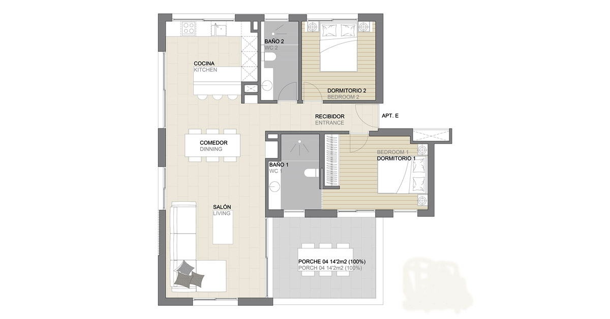 Luxury Apartments in Bellver Oaks in Palma with Palmallorca