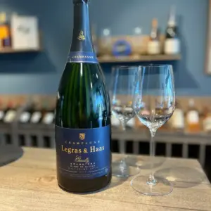 Champagne - Premium Chardonnay - Legras & Haas - Blanc de Blancs Grand Cru Vintage 2015 – 3Ltr.