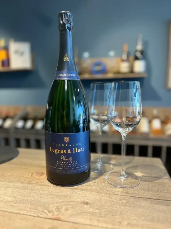 Champagne - Premium Chardonnay - Legras & Haas - Blanc de Blancs Grand Cru Vintage 2015 – 3Ltr.