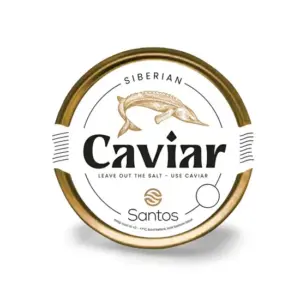 Caviar - Santos Gourmet Siberian 500g