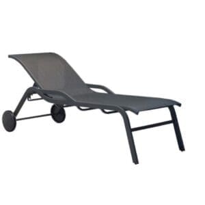 Modern Sun Lounger in Antrazith | SINED