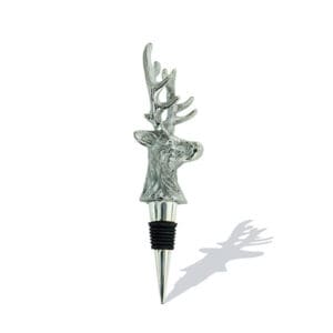 Stag Head Wine Bottle Stopper