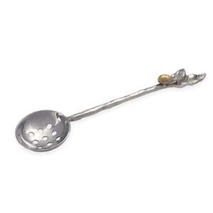 Olive Spoon with Olive Handle Detail