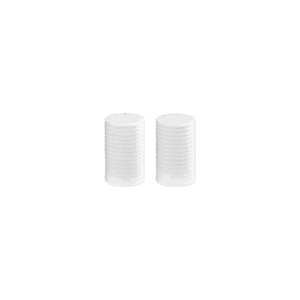 salt pepper shaker - set of two, white