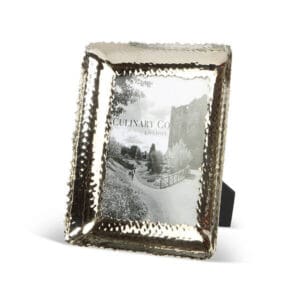 Medium Champagne Hammered Photo Frame - 5 x 7 Inch