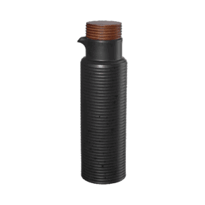oil and vinegar bottle, black