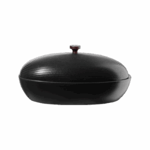 bread pot, black