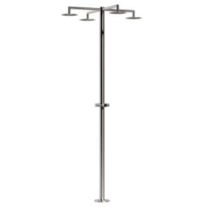 Durable Four Sided Outdoor Shower 316L | SINED