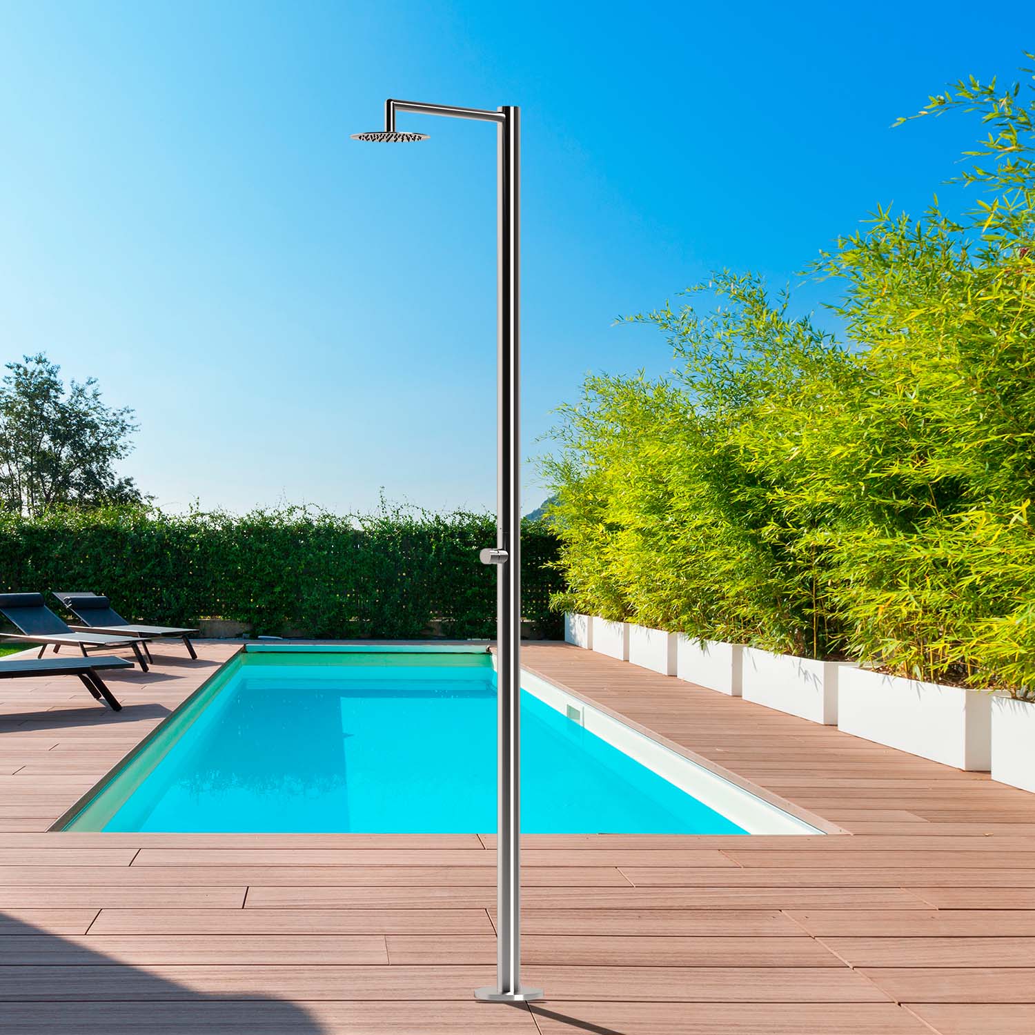Efficient Outdoor Shower 316L | SINED - Image 4