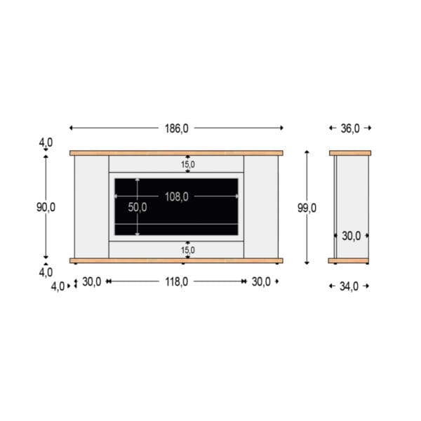 Premium Fireplace | SINED - Image 2