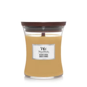 Lush WoodWick Gilded Sands Candle – Premium Medium (60h)
