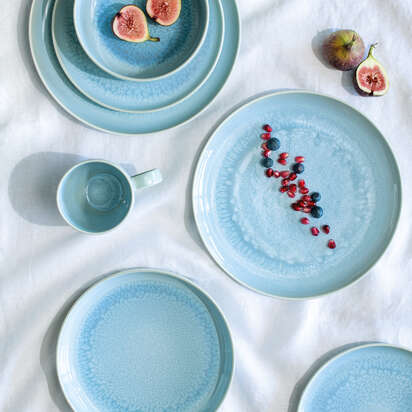 Elegant Crafted Blueberry Plate Llano 26 cm – Premium Lifestyle Dining - Image 3