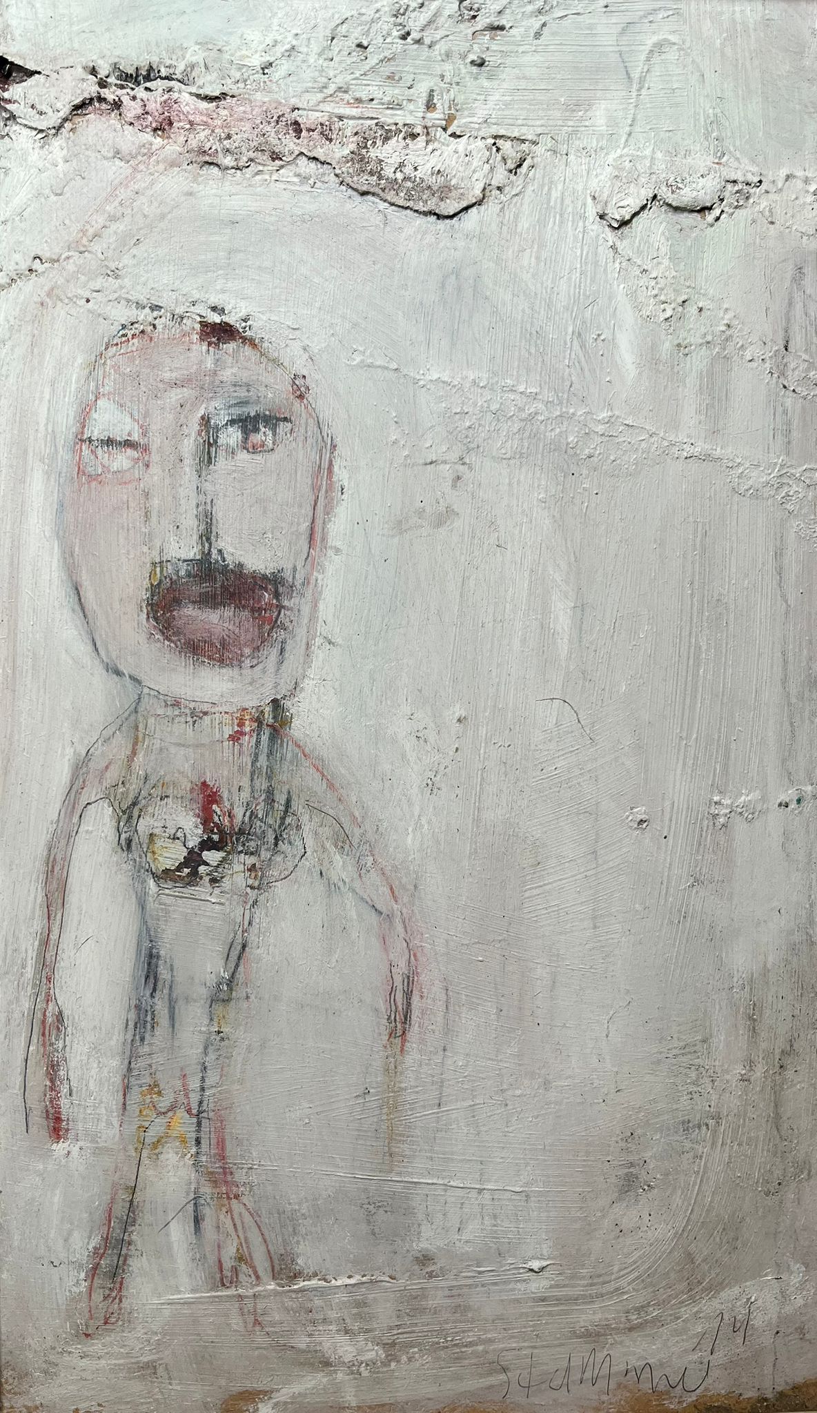 Reinhard Stammer LONESOME 2014 original artwork