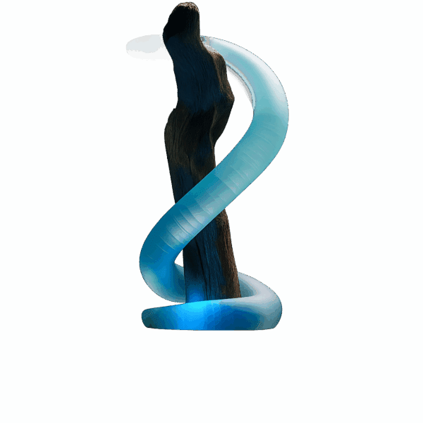 SAALACHSEE – Aquatic Light Form by Peter Wiechenthaler